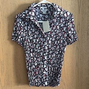 NWT Christopher & Banks Dressy Blouse (Petite)